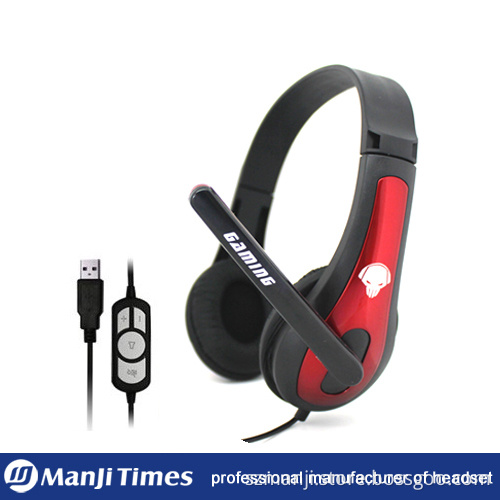 New Design Wired Computer USB Headphone
